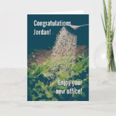 Amusing Gardening Retirement Card カード (正面)