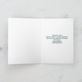 Amusing Gardening Retirement Card カード (内部)