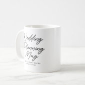 Amusing Pre-Wedding Ceremony Planning Mug Future M コーヒーマグカップ (正面左)