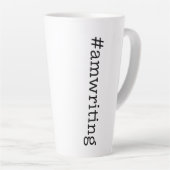 #amwriting カフェラテマグ (右アングル)