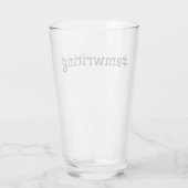 #amwriting タンブラーグラス (裏面)