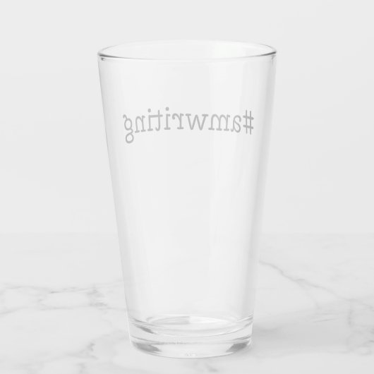 #amwriting タンブラーグラス (裏面)