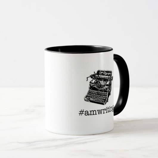 #amwriting マグカップ (正面右)