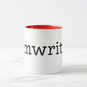 #amwriting マグカップ (中央)