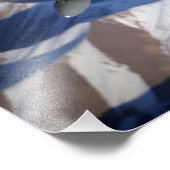 AMXがイタリアン切断する フォトプリント (角)