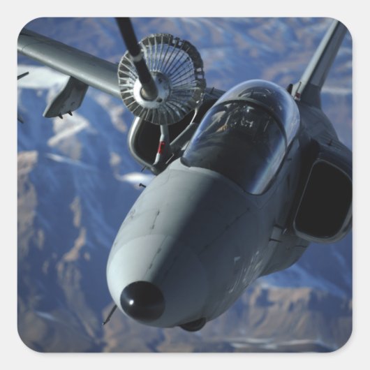 AMXイタリアンはKC-10Aエクステンダーによって給油される スクエアシール (正面)