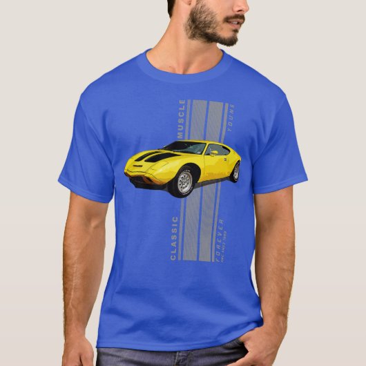 AMX3クラシックAmerican Muscle sヴィンテージ Tシャツ (正面)
