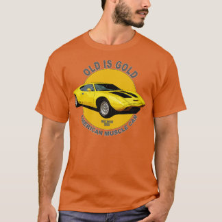 AMX American Muscle 60s 70s Oldは金ゴールド Tシャツ