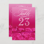 Amyテーブルカード–23 招待状 (正面/裏面)