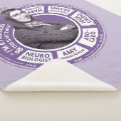 Amy Farrah Fowler情報グラフィック シェルパブランケット (3/4)