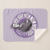 Amy Farrah Fowler情報グラフィック シェルパブランケット (正面(横))