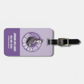 Amy Farrah Fowler情報グラフィック ラゲッジタグ (正面横)