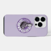 Amy Farrah Fowler情報グラフィック iPhoneケース (裏面横)