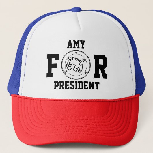 Amy for President キャップ (正面)