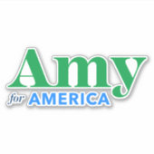 Amy Klobuchar 2020大統領向けAmy シール (正面)
