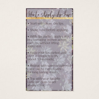 Amy ～LipSenseアプリケーションおよびヒントカード用に予約