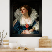 Amy Robsart by William Frederick Yeames ポスター (キッチン)