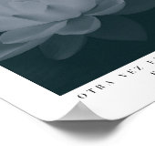 AMYGDALA - LOTUS FLOWER，グレーパレット，ヴィンテージ ポスター (角)