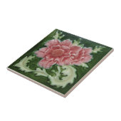 AN025アールヌーボーの再生のアンティークのタイル タイル (側面)