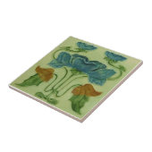 AN029アールヌーボーの再生のアンティークのタイル タイル (側面)