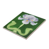 AN037アールヌーボーの再生のアンティークのタイル タイル (側面)