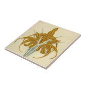 AN046アールヌーボーの再生のアンティークのタイル タイル (側面)