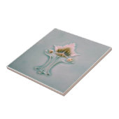 AN079アールヌーボーの再生のアンティークのタイル タイル (側面)