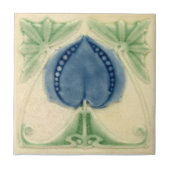 AN099アールヌーボーの再生のアンティークのタイル タイル (正面)