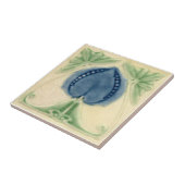 AN099アールヌーボーの再生のアンティークのタイル タイル (側面)