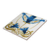 AN114アールヌーボーの再生のアンティークのタイル タイル (側面)