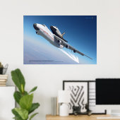 An-225 Mriyaとブラン:宇宙の伝説 ポスター (ホームオフィス)