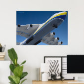 An-225 Mriya: 世界最大の航空機 3D ポスター (ホームオフィス)
