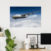 An-225 Mriya: 世界最大の航空機 3D ポスター (ホームオフィス)