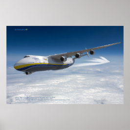 An-225 Mriya: 世界最大の航空機 3D ポスター