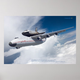 An-225 Mriya & Buran: Aviation Legend Poster ポスター