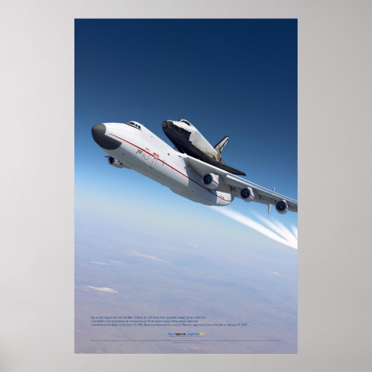 An-225 Mriya & Buran in the Sky ポスター (正面)