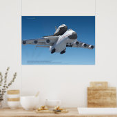 An-225 Mriya & Buran in the Sky ポスター (キッチン)