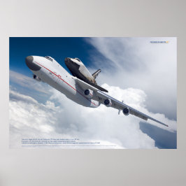 An-225 Mriya & Buran: Space Legends Poster ポスター