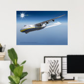 An-225 Mriya: Legend of the Skies 3D Poster ポスター (ホームオフィス)