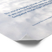 An-225 Mriya Plane with Buran Shuttle Poster ポスター (角)