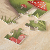 An adorable and cute fox character  ジグソーパズル (側面)