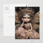 An adorable annoyed Fairy ポストカード (正面/裏面)