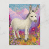 An Adorable Donkey ポストカード (正面)