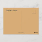 An Aerial View of Copenhagen Denmark ポストカード (裏面)