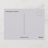 An Aerial View of Downtown Indianapolis Indiana ポストカード (裏面)