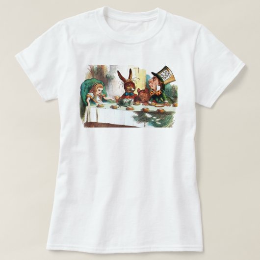 An Afternoon in Wonderland Tシャツ (デザイン正面)