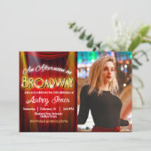 An Afternoon on Broadway Birthday with Photo 招待状 (スタンド正面)