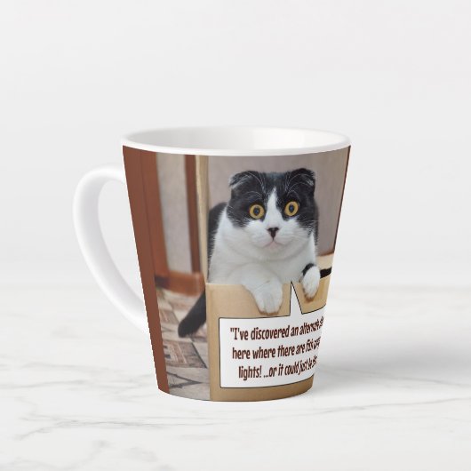 An alternate dimension Latte Mug カフェラテマグ (左アングル)