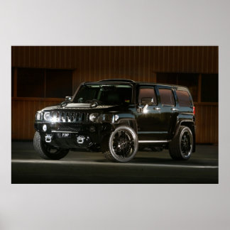 An American Urban Warrior - Hummer Poster ポスター