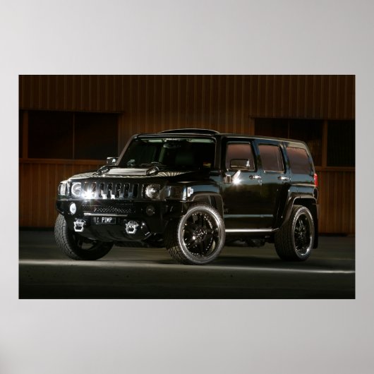 An American Urban Warrior - Hummer Poster ポスター (正面)